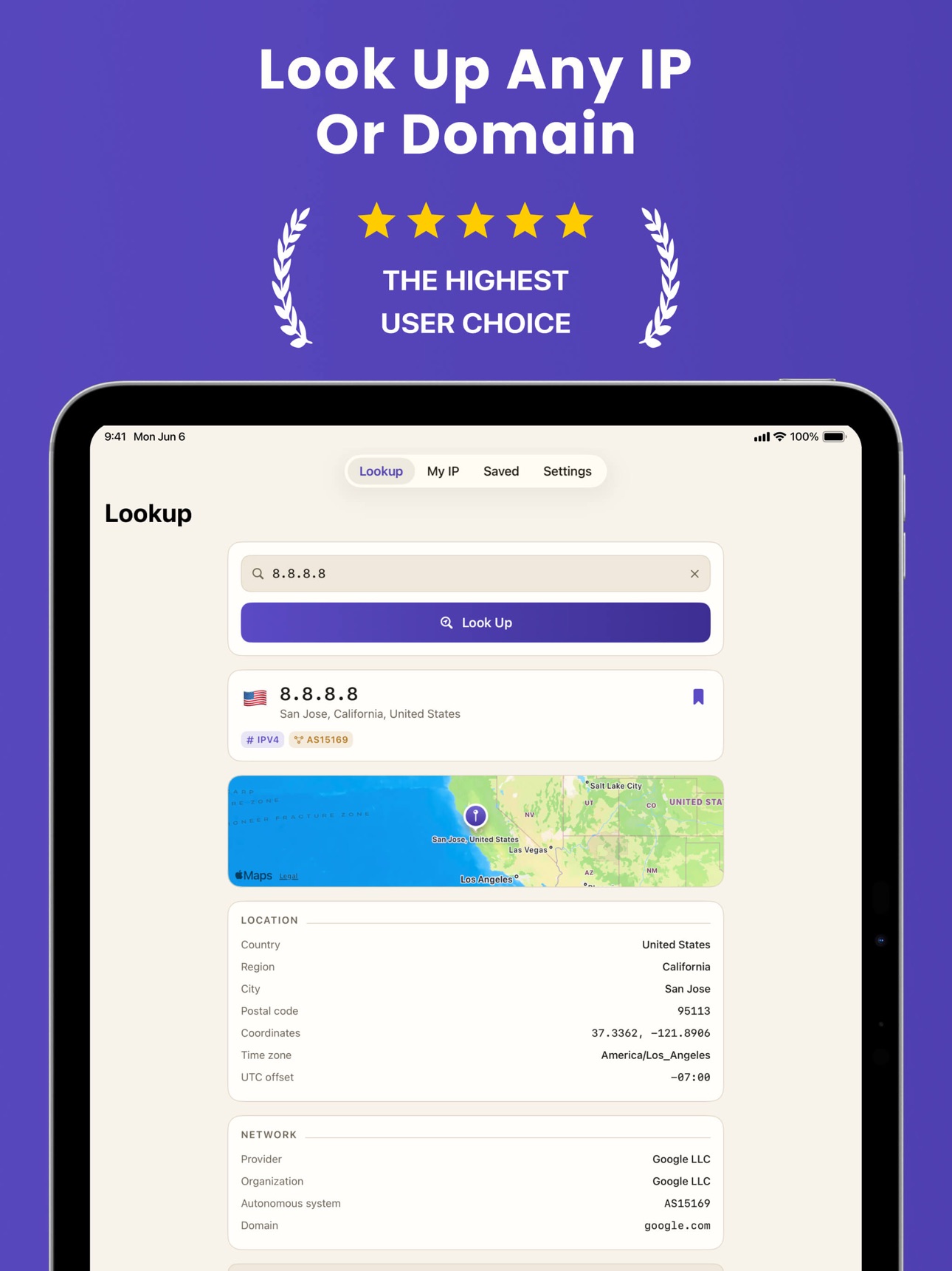 Screenshot 4 of Ivoren – IP Lookup
