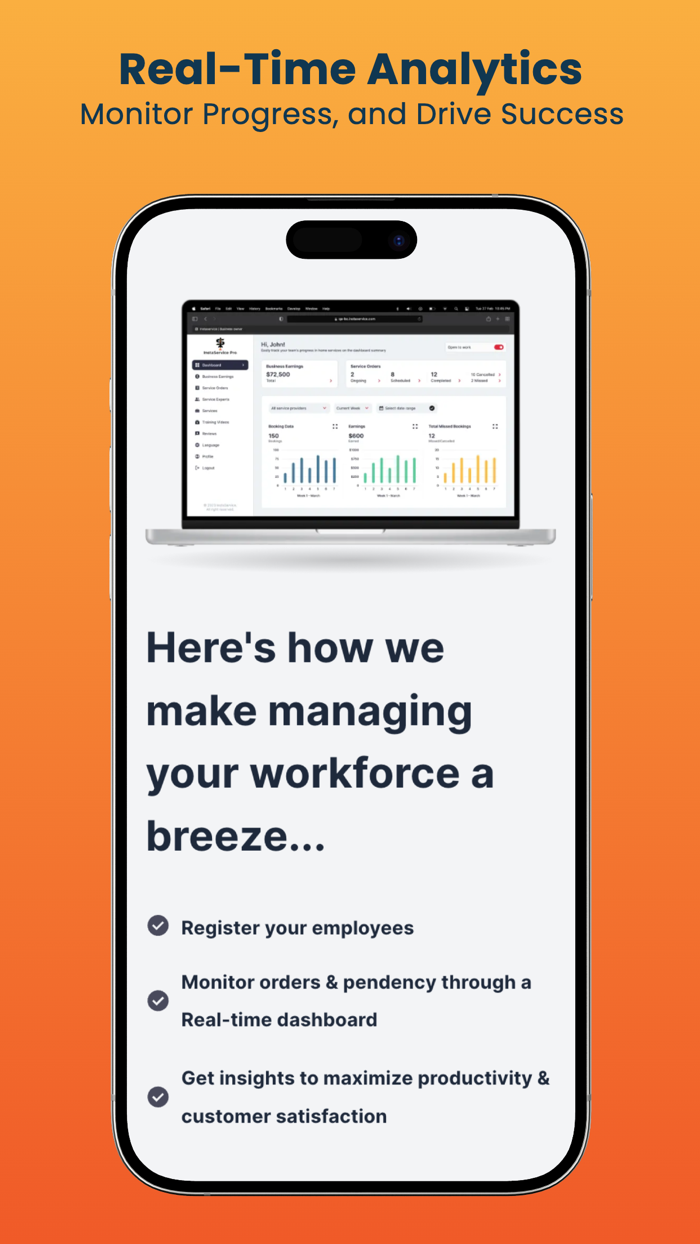 InstaService Pro Work Smartly