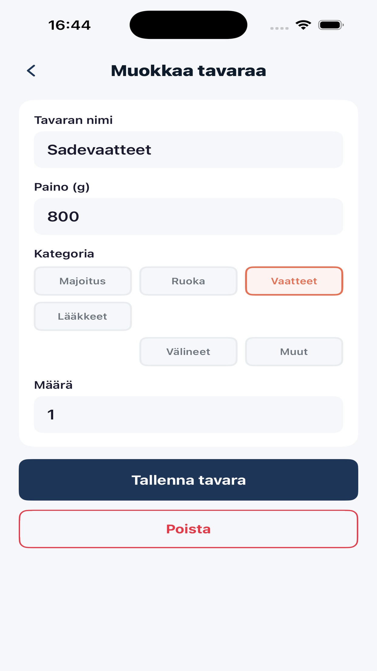 Screenshot 4 of RepunPaino Seuranta