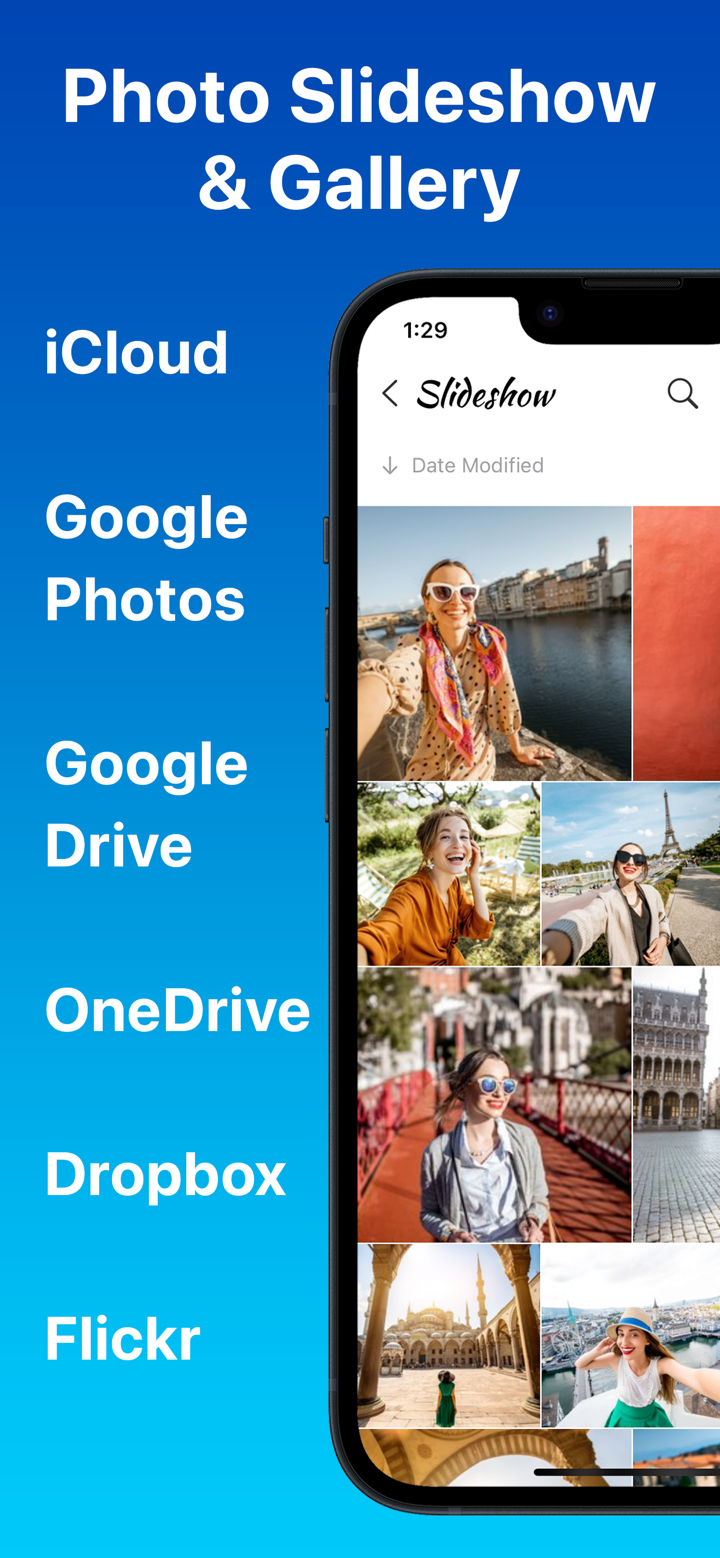 Photo Slideshow - PixFolio screenshot 1