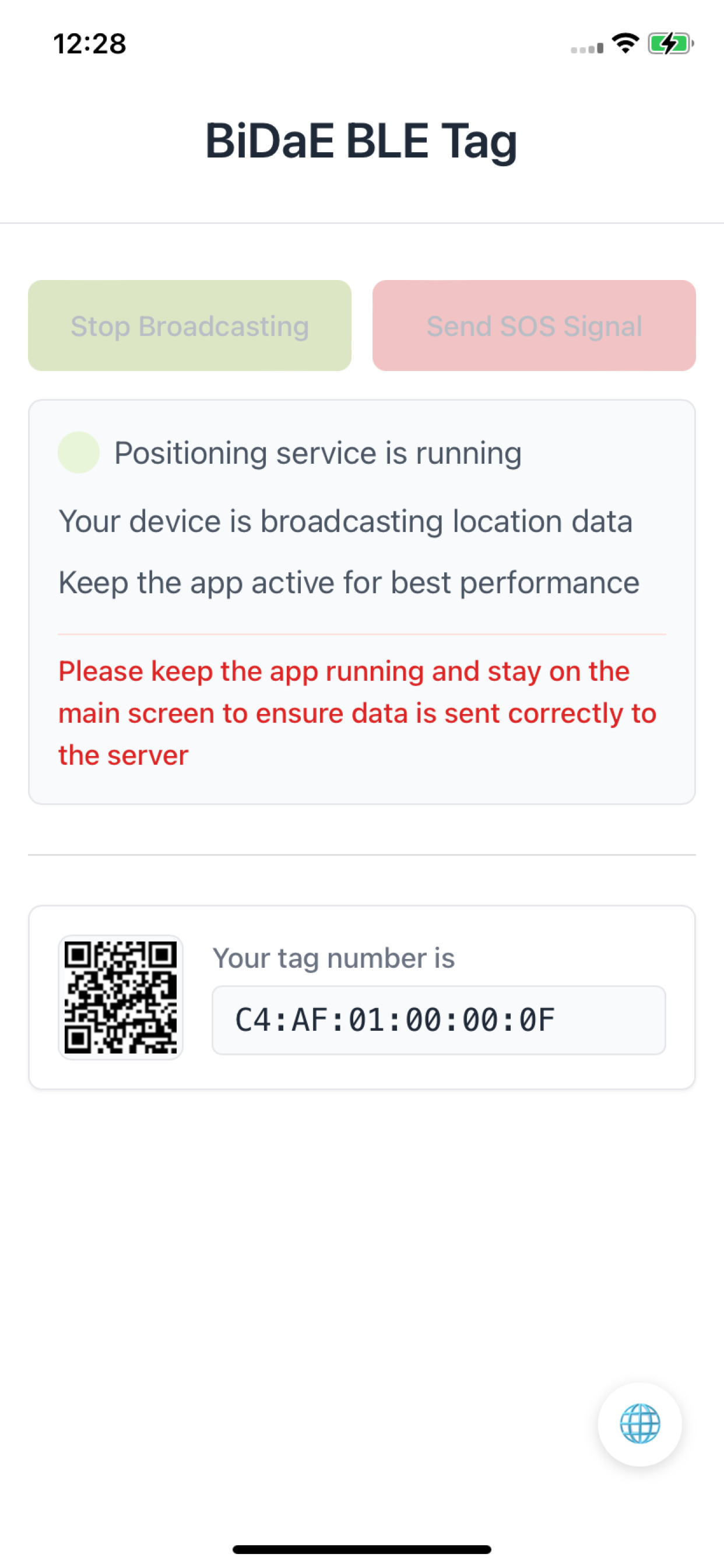 BLE Tag App screenshot 5