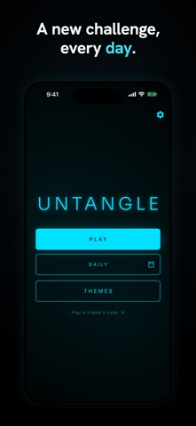 Untangle: Calm Puzzles iPhone screenshot