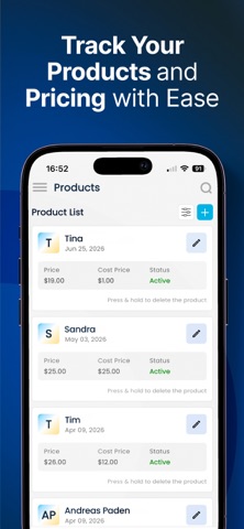 iPaymer iPhone screenshot