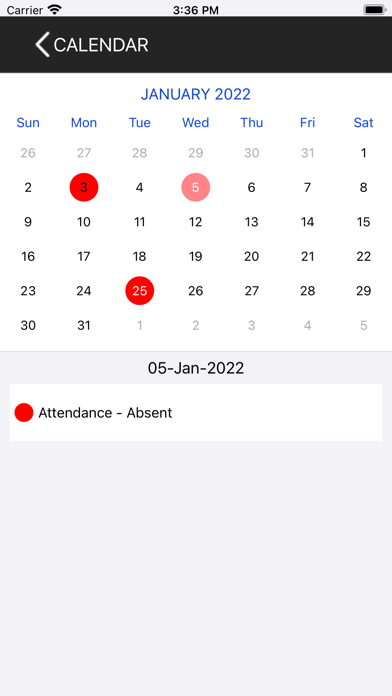 Apex Academy Parent App Screenshot