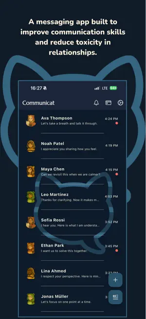 Communicat: Kind Messaging screenshot 1