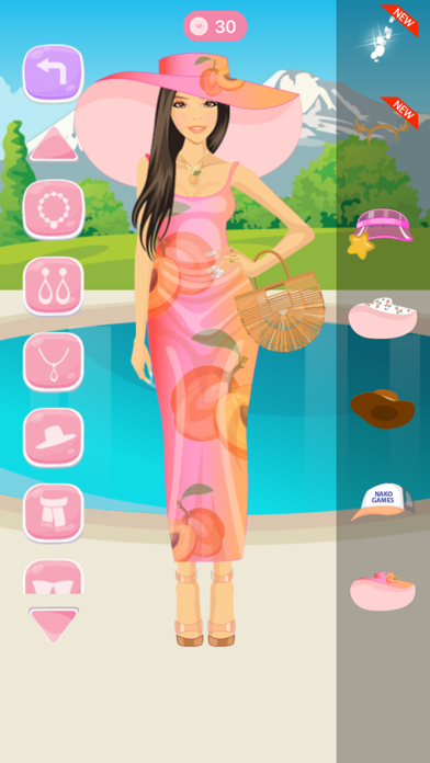 Fashion Girl: Dress Up Game Screenshot