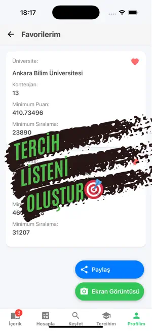 Tercih Kolay screenshot 4