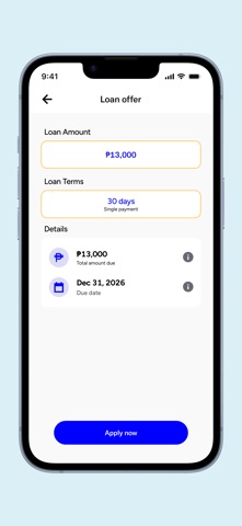 Cashalo - Fast Cash Loan App iPhone screenshot 3