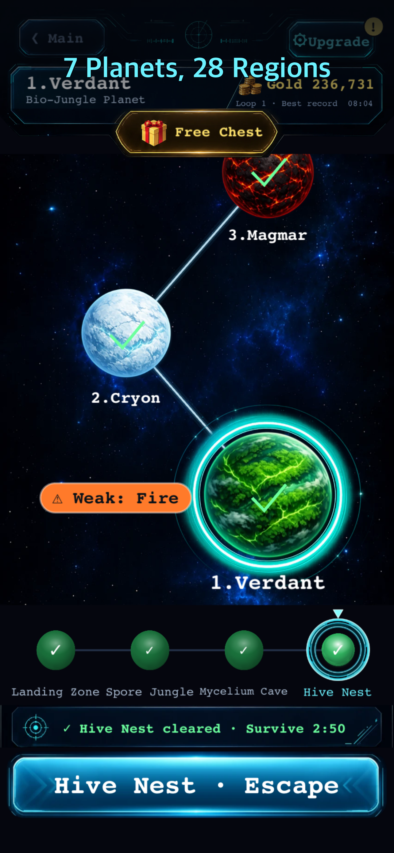 VANTA: Space Survivor screenshot 4