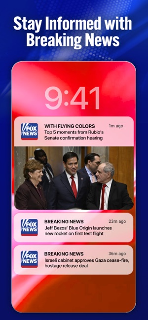 Screenshot of Fox News: US & World Headlines