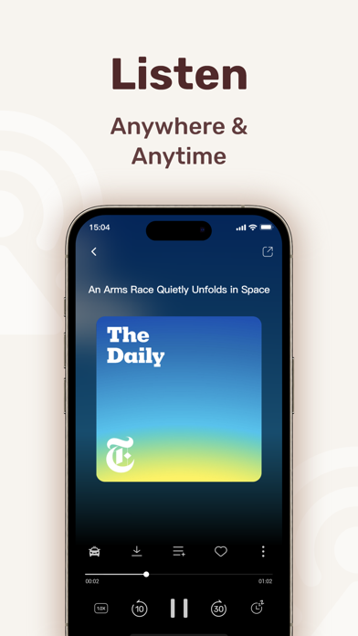 Podcasts Music Radio FM: Podio Screenshot