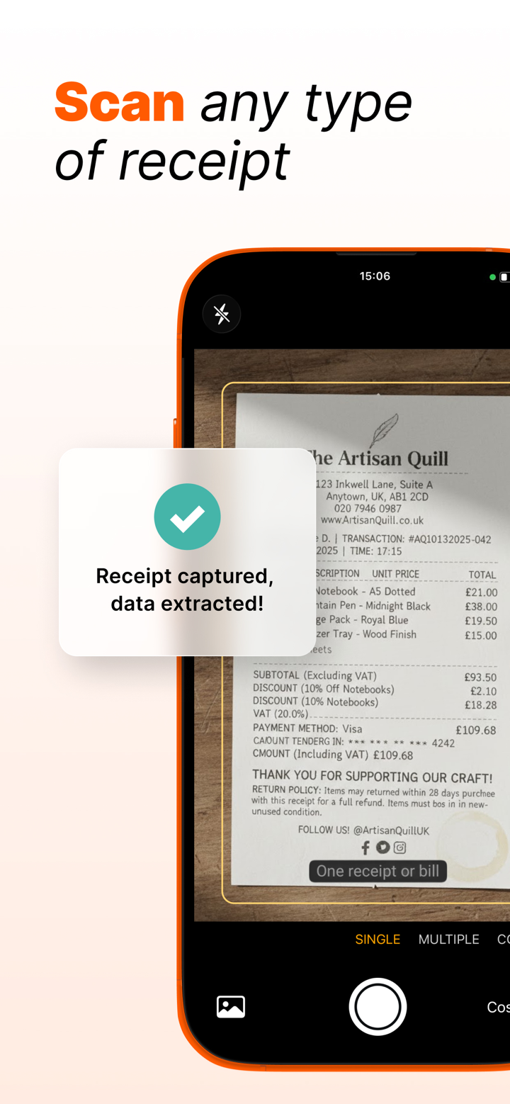 Dext: Expense Tracker App screenshot 3