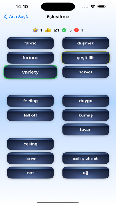 Kelime Öğren İngilizce Screenshot