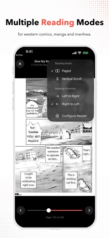 Halftone: Comic & Manga Reader 스크린샷 5