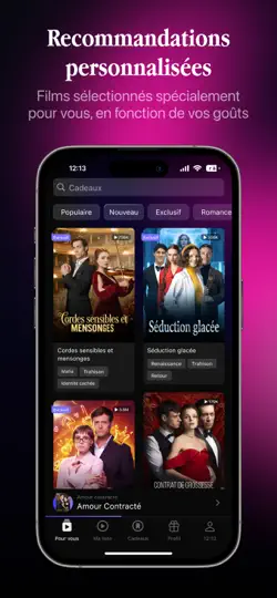 Capture d'écran de DramaShorts : TV Et Séries sur iPhone 3