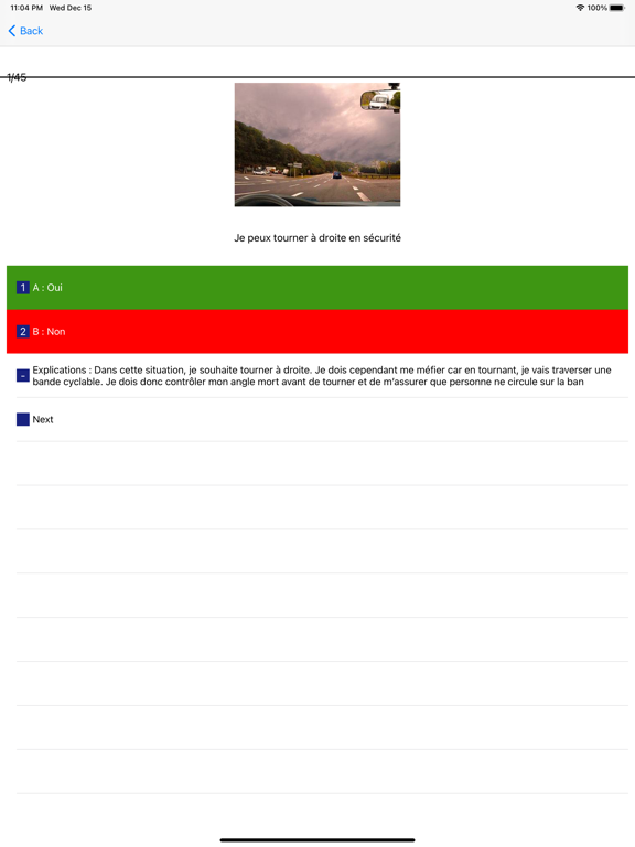 Screenshot #4 pour Code de la Route 2025 Permis B