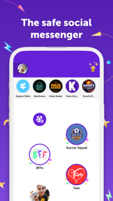 Kinzoo: Fun All-Ages Messenger screenshot