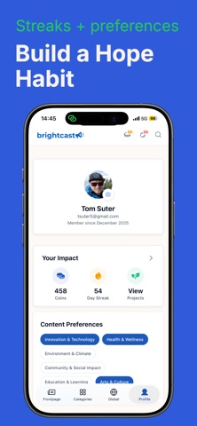 Brightcast: Good News Daily screenshot