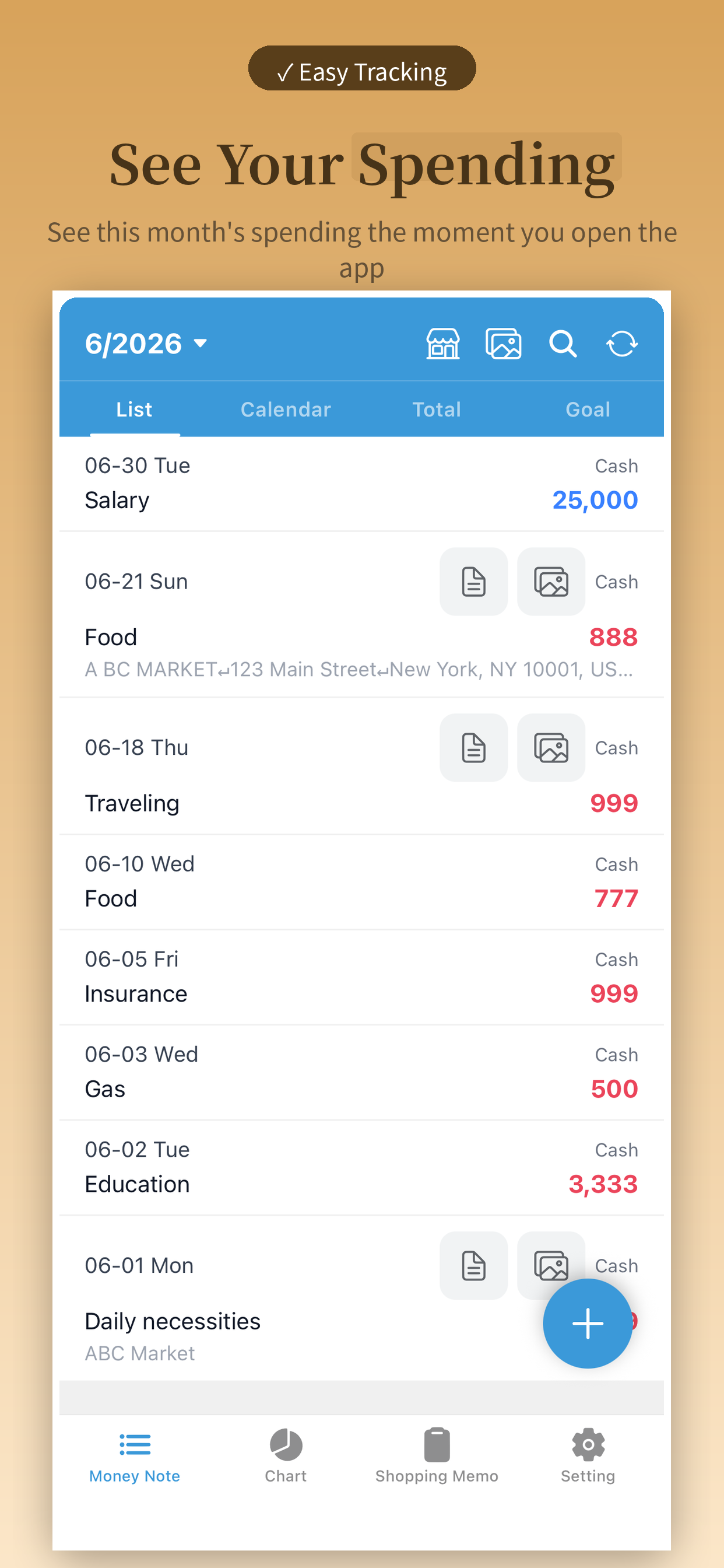 3Q Money Note-Simple Finance