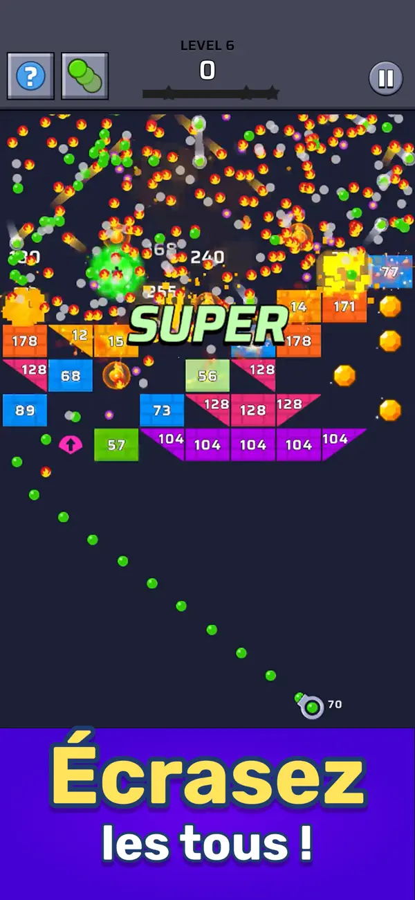 Screenshot #1 pour Brick Out - Casse-briques