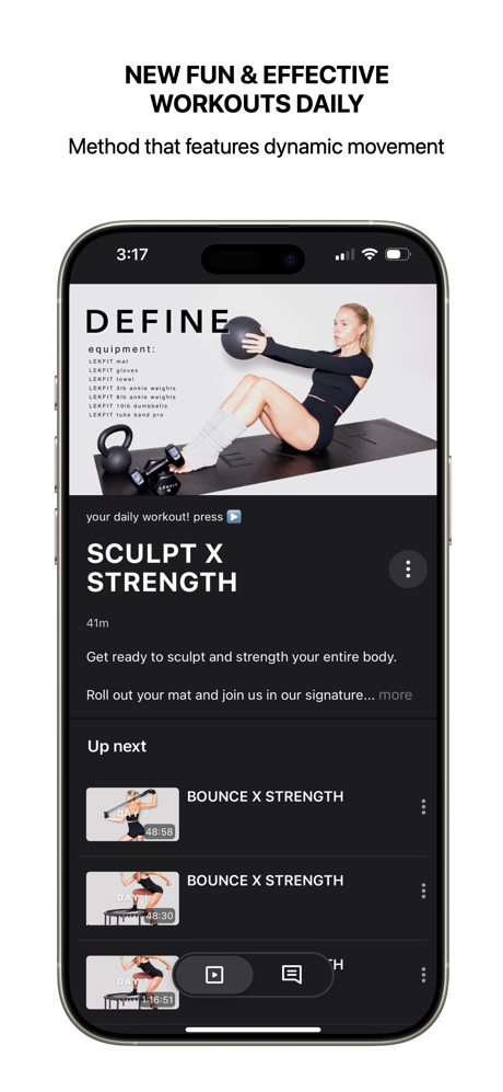 LEKFIT online studio screenshot 5