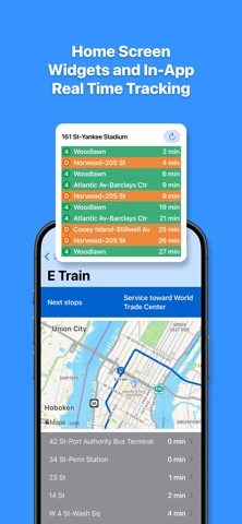 NYC Subway: MTA Tracker iPhone screenshot