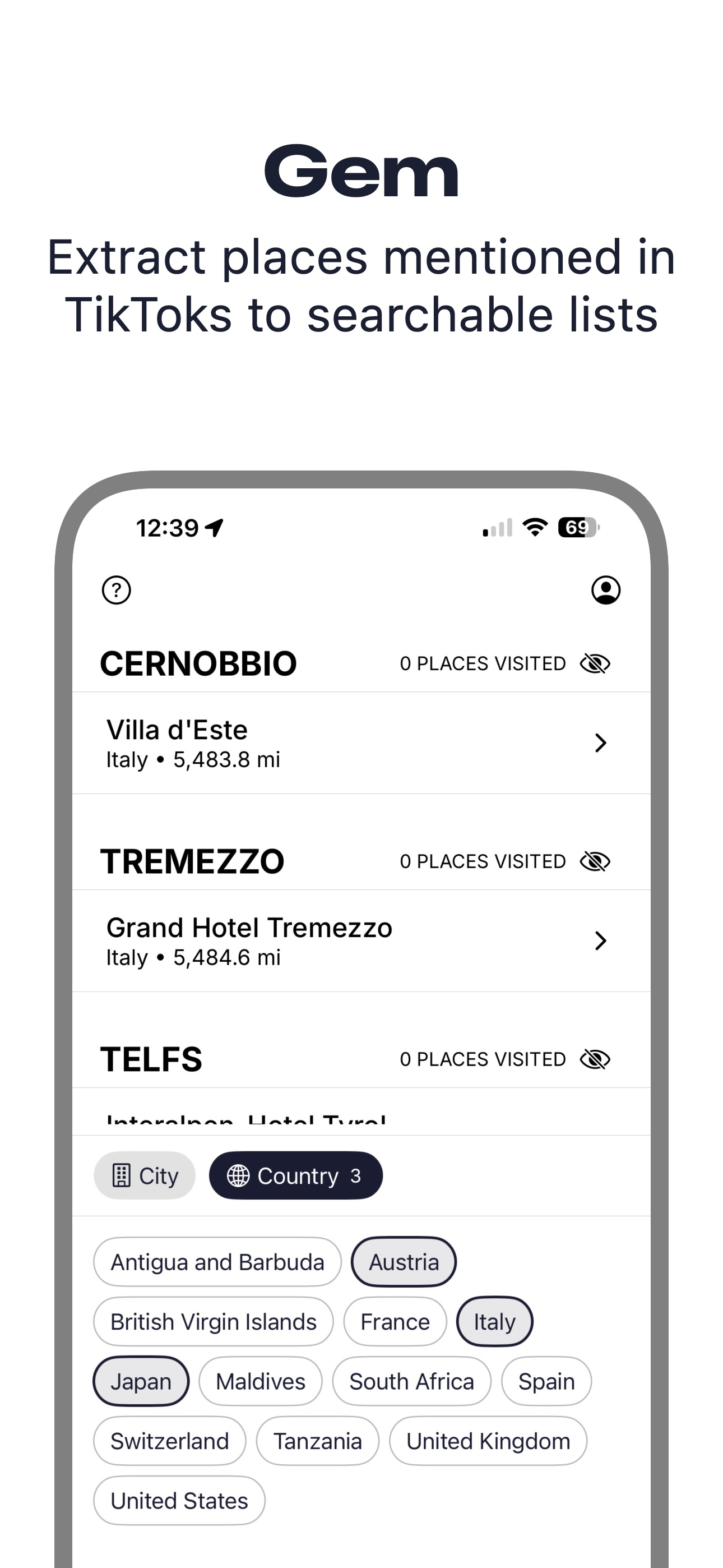 Gem - Digital Profile For AI