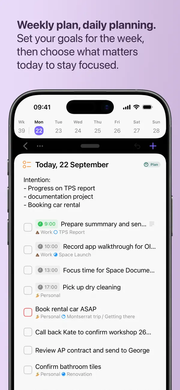 #3. Space - Life Planner (iOS) Által: Map + Territory