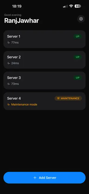 Server Pulse - Uptime Monitor screenshot 1