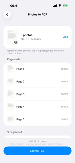 PDF1M: Compress & Shrink screenshot 2