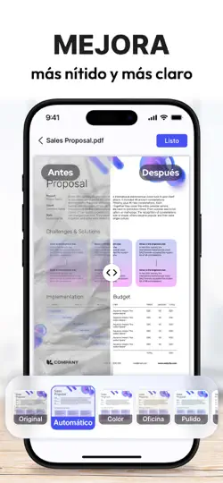 Captura de pantalla de ScanAny: Escáner Y Editor PDF en iPhone 4