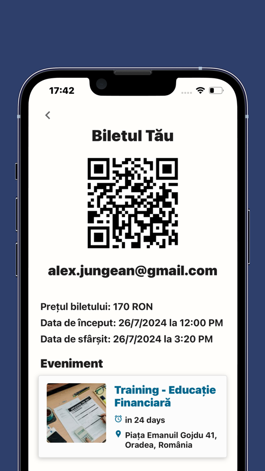 #6. EDU Events (iOS) 由: MARIUS ALEXANDRU JUNGEAN HERMAN