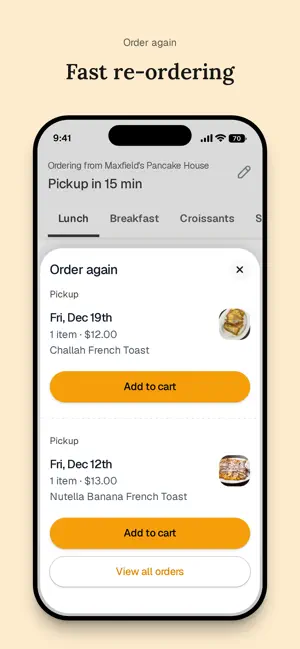 Maxfield's Pancake House screenshot 4