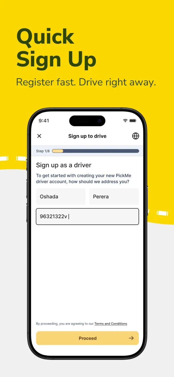Screenshot #2 pour PickMe - Driver