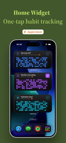 Habit Tracker - HabitGrid screenshot