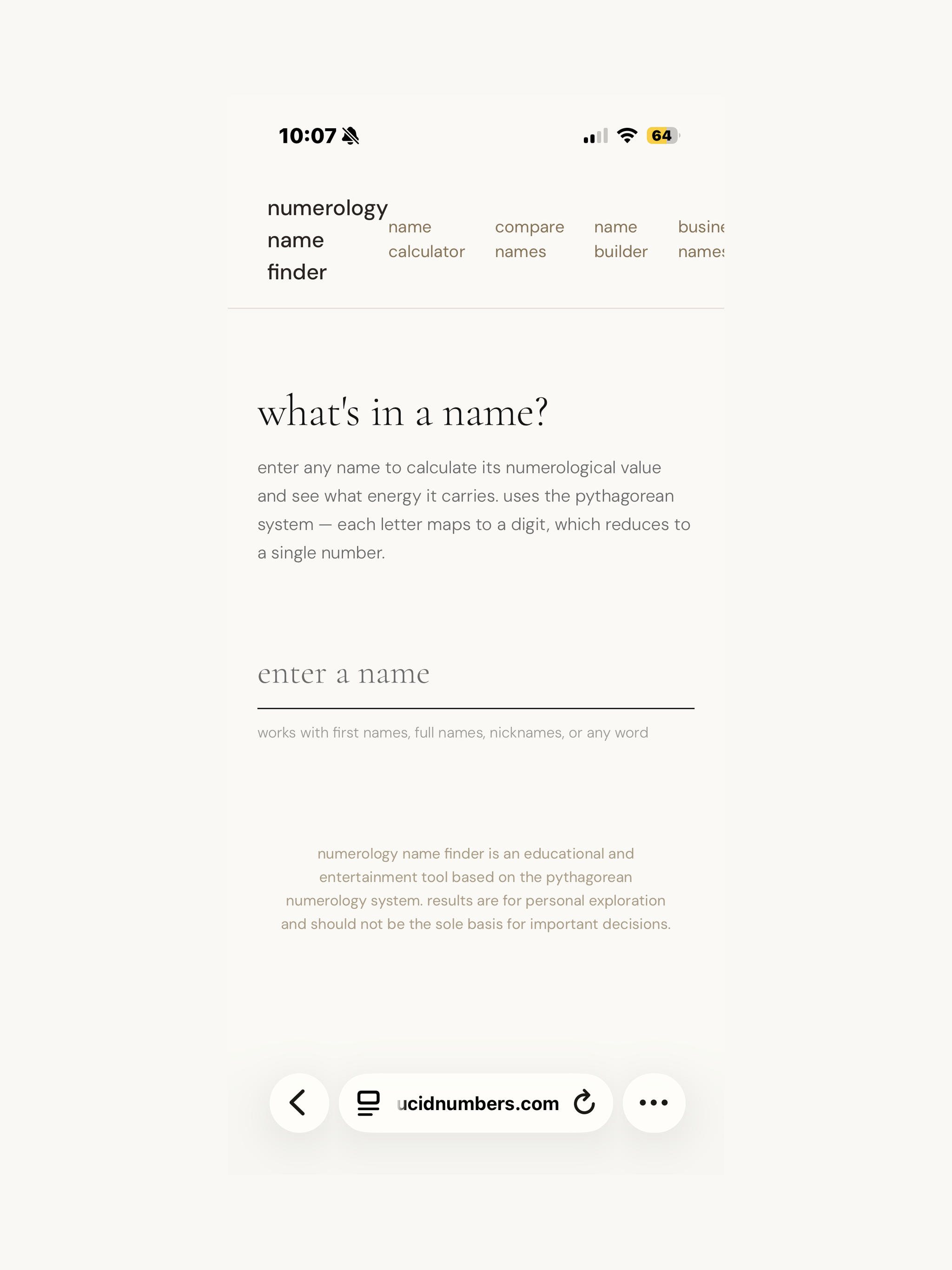 Numerology Name Finder screenshot 6