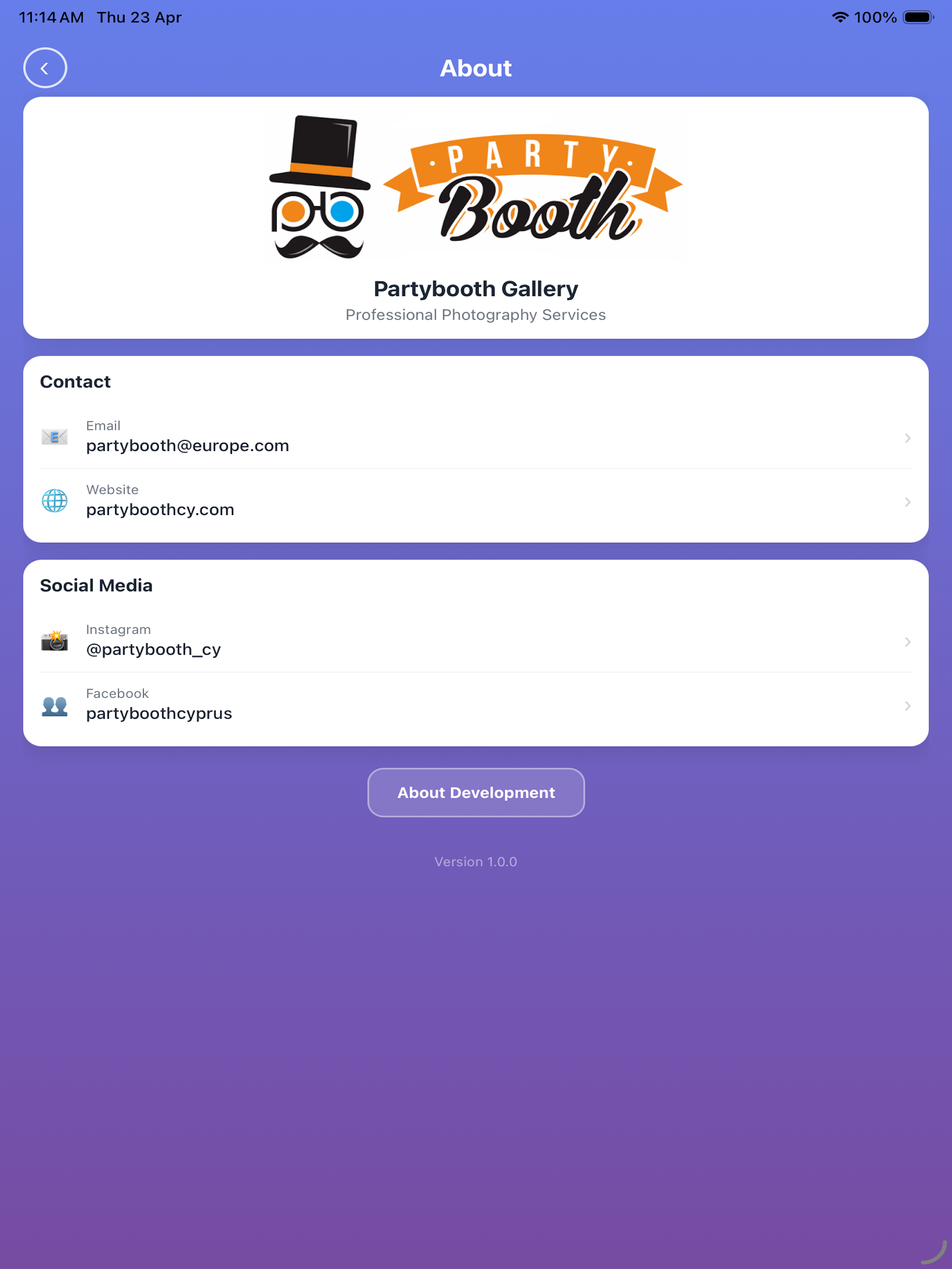 Party Booth Gallery
