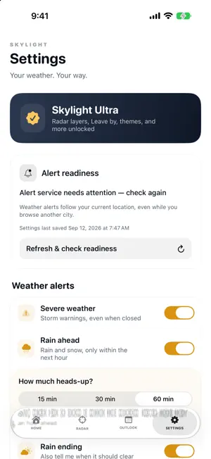 Skylight: Your Weather screenshot 4