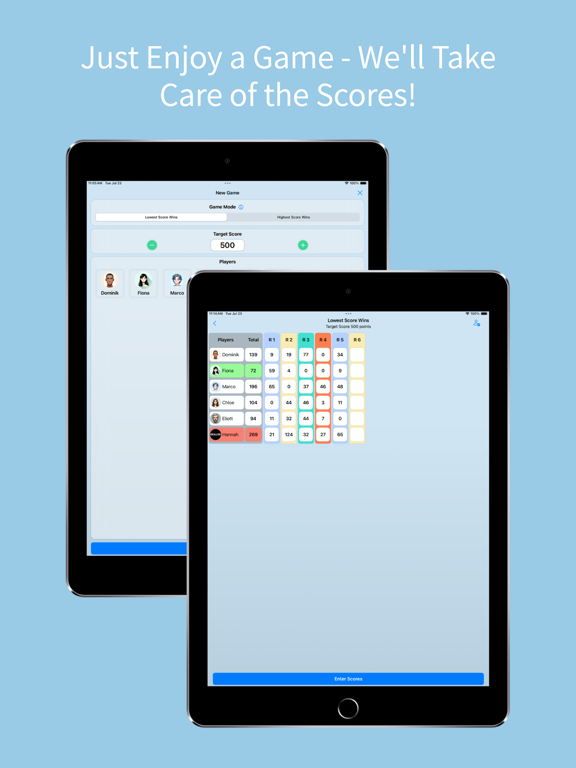 UnoTally Score Tracker for Uno