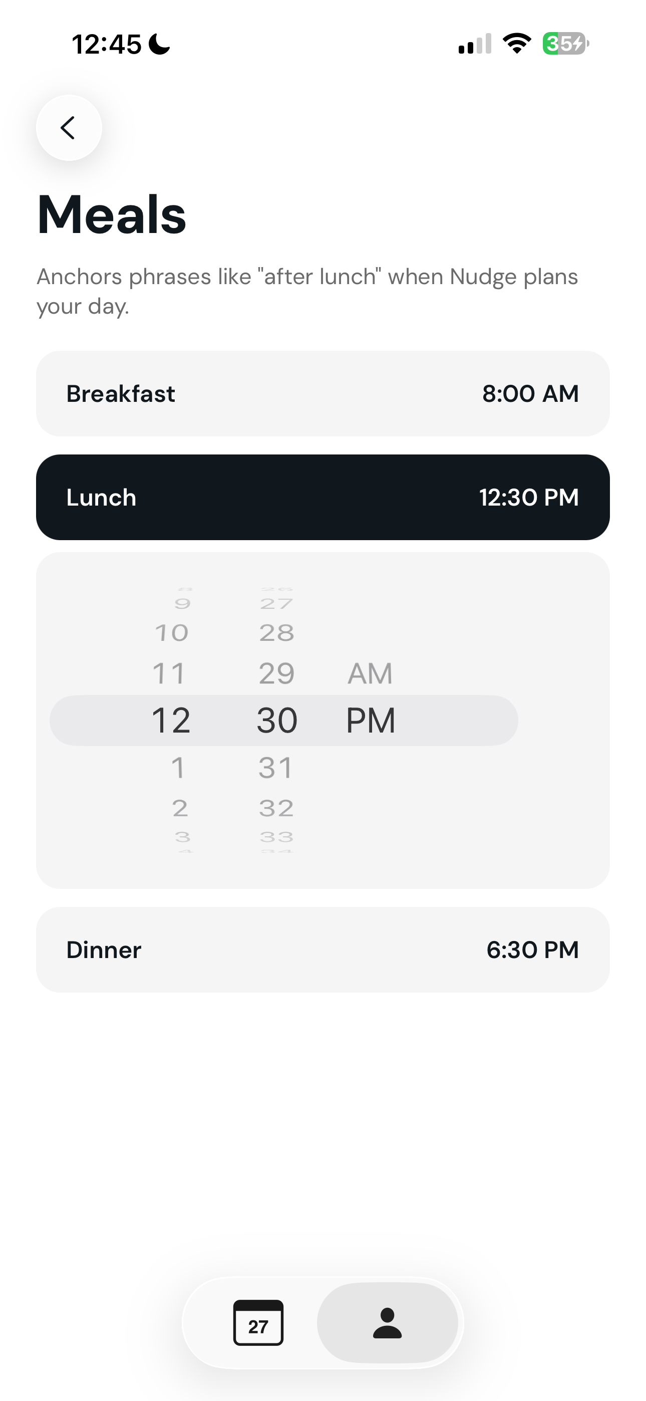 Nudge: Voice Planner screenshot 5