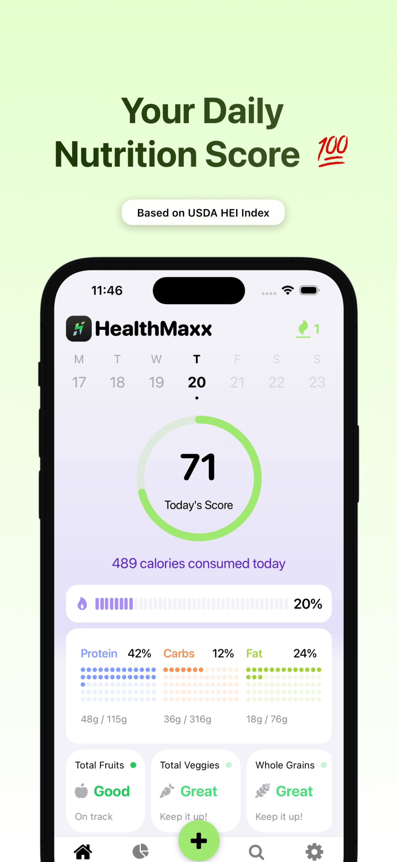 HealthMaxx: AI Calorie Tracker