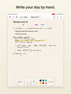 Penlog: Handwriting Journal screenshot 2