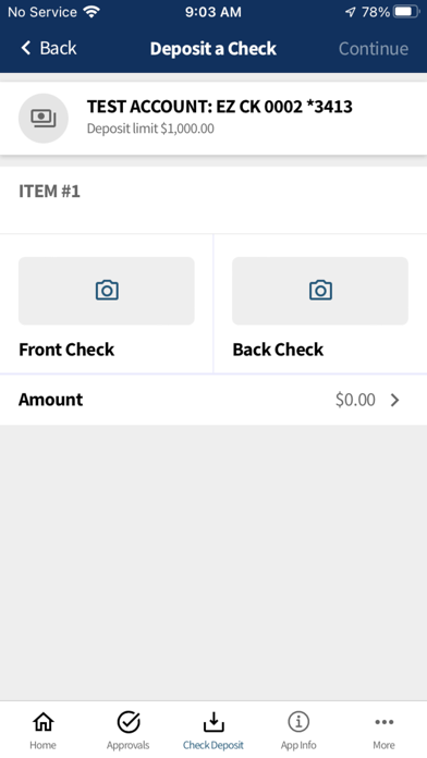 Peoples Bank TX Business Screenshot