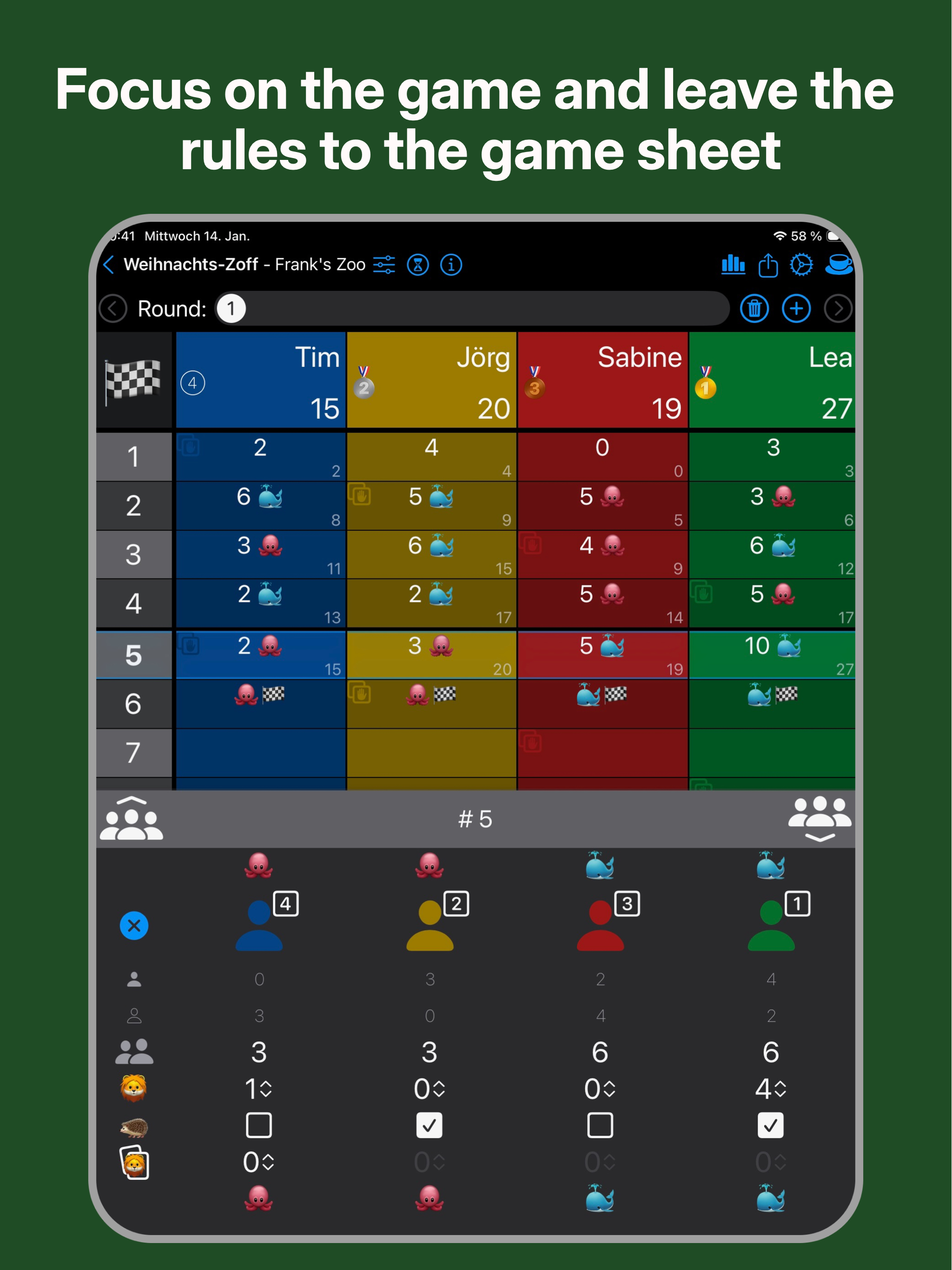Game Sheets screenshot 16