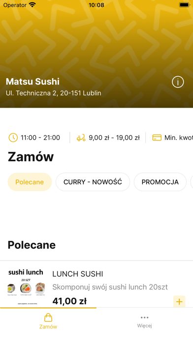 Screenshot #2 pour Matsu Sushi