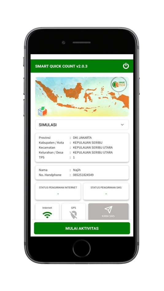 #1. Smart Quick Count (iOS) 由: PT INSPIRATIF SOLUSI TEKNOLOGI