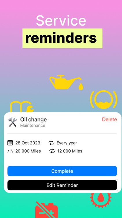 Car log & Gas mileage tracker screenshot-3