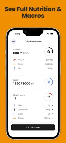 AI Calorie Tracker - Meal Idea screenshot