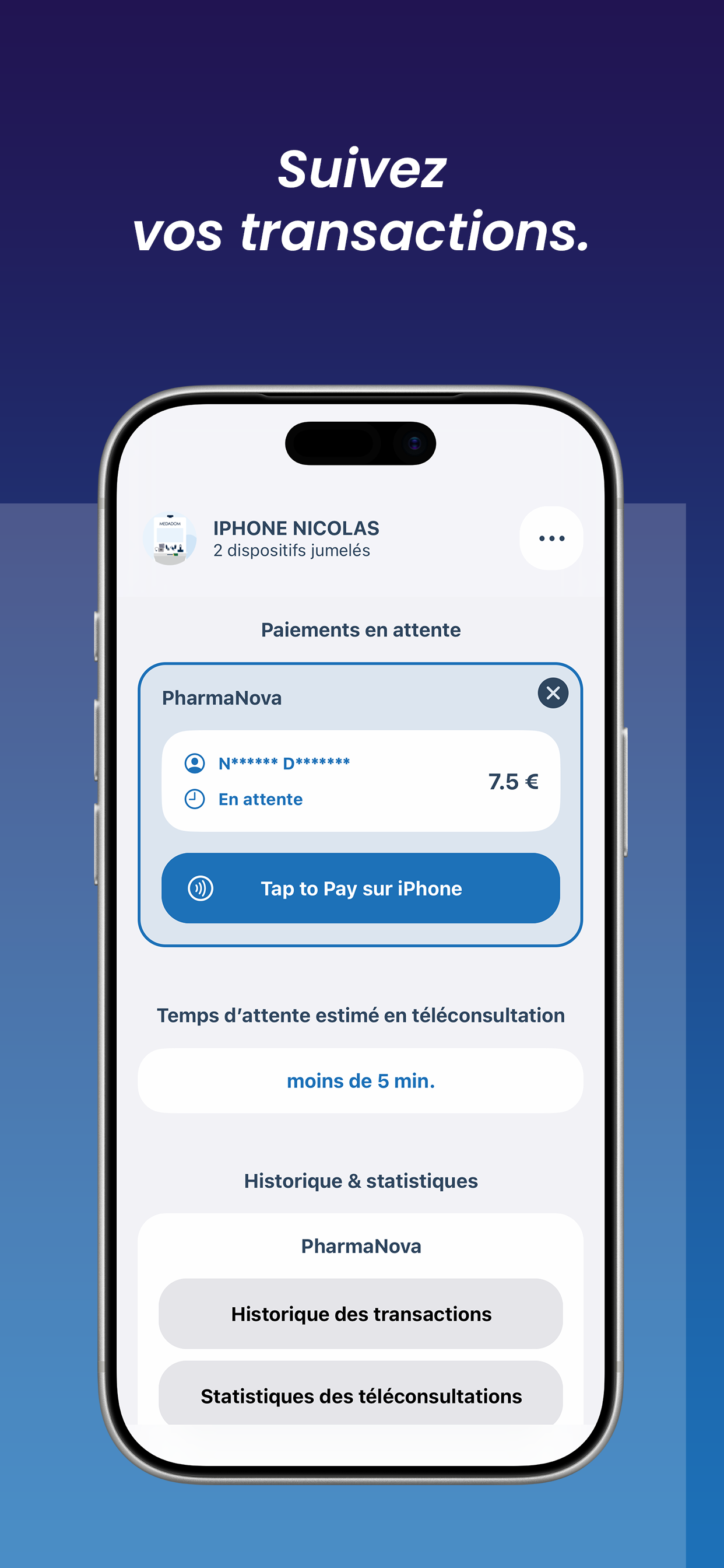 Med'Pay Pro - Tap to Pay screenshot 5