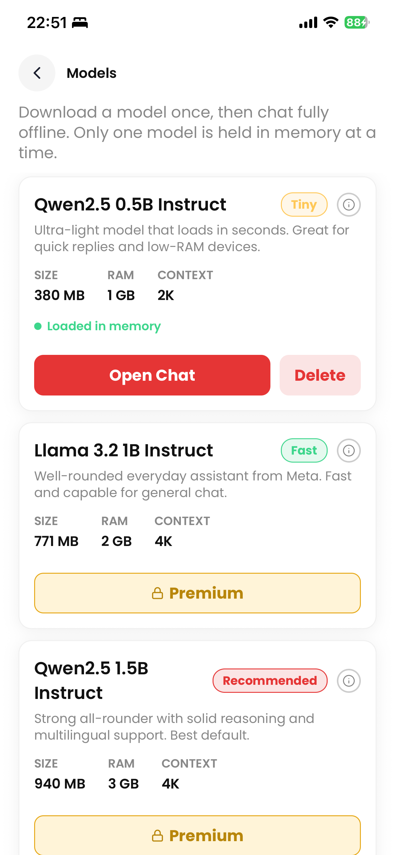 Pocket AI: Offline Chat screenshot 3